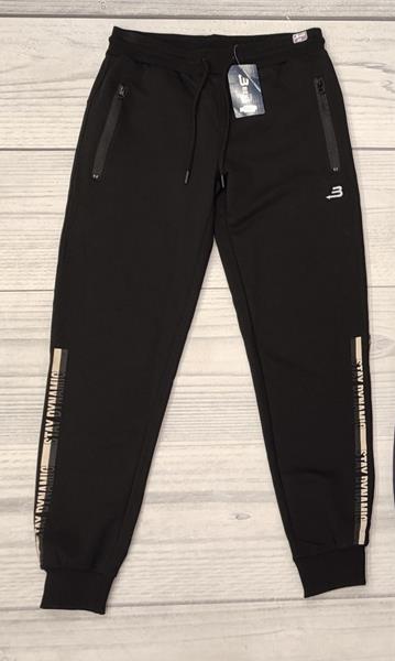 Штаны спорт Annet (48-56) YT3452 black (деми)