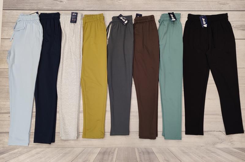 Штаны спорт Annet (48-56) YT0104 l.grey (деми)