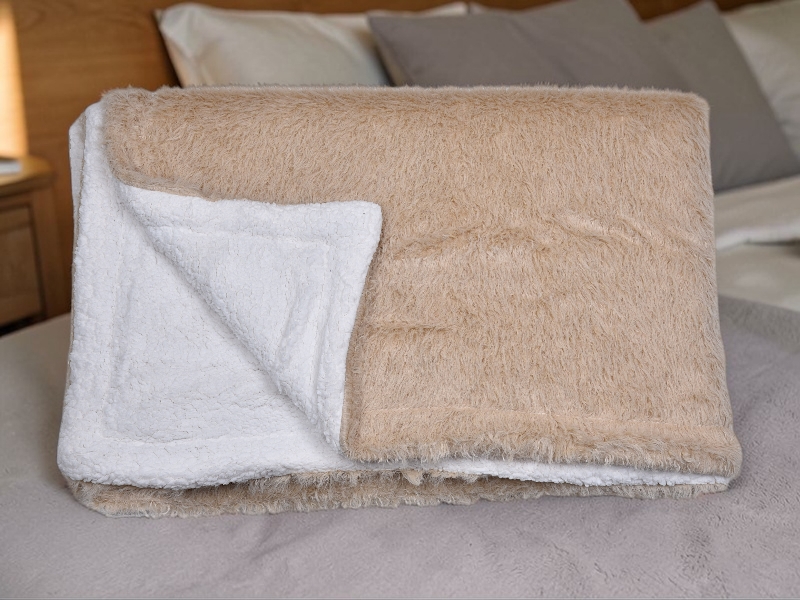 Плед Obuv OK2 (160*200) Рукавичка1 160*200(11401) beige (деми)