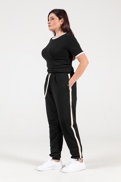 Штаны спорт AZNA (XL-4XL) Б310 black (деми)