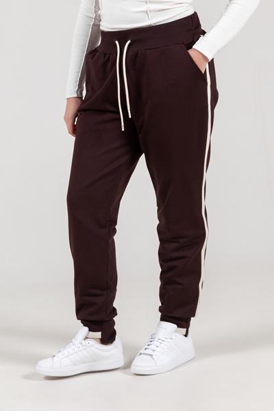 Штаны спорт AZNA (XL-4XL) Б313 chocolate (деми)