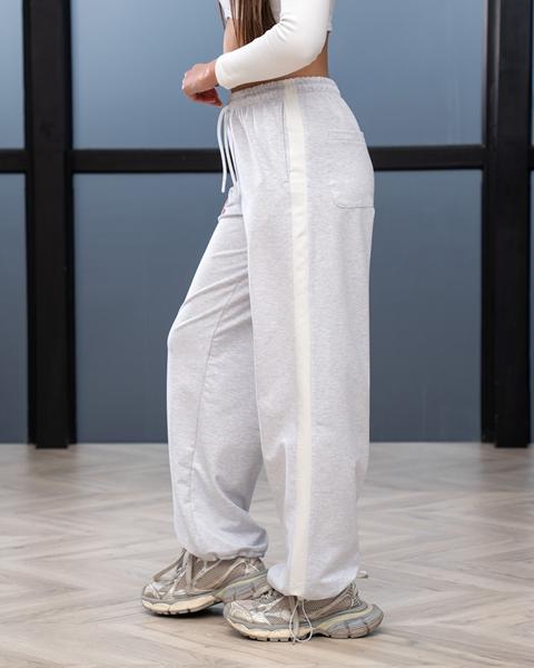 Штаны спорт AZNA (S-XL) Б47 l.grey (деми)