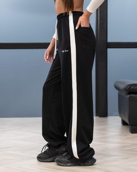 Штаны спорт AZNA (S-XL) Б47 black (деми)