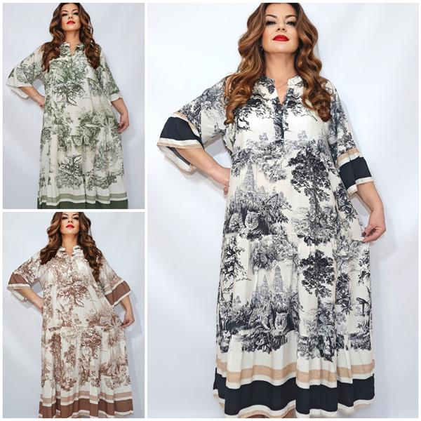 Платье Biblos (52-56) 2406 mix (лето)