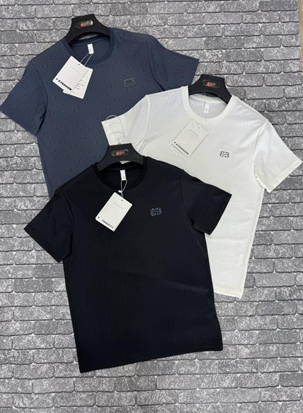 Футболка F.T.H (L-4XL) F949 navy (лето)