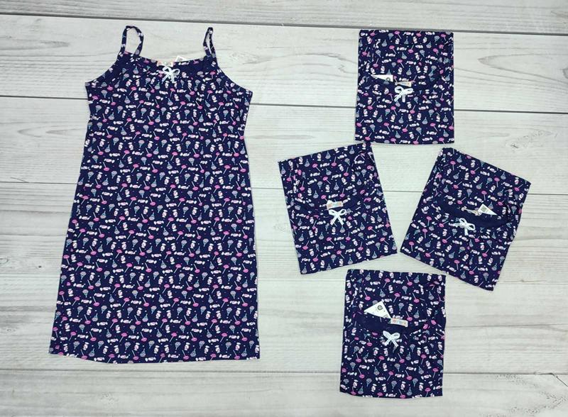 Ночнушка Samo (48-56) 1196RD navy (лето)