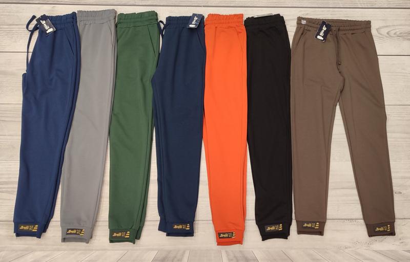 Штаны спорт Samo (48-56) 20703 black (деми)