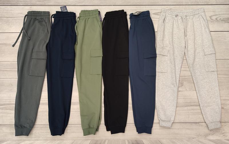 Штаны спорт Samo (48-56) 20800 navy (деми)