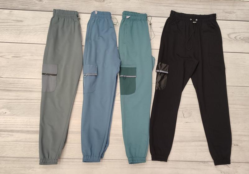 Штаны спорт Samo (48-56) 3302 grey (деми)