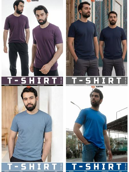 Футболка Samo (48-56) 5003-2 navy (лето)