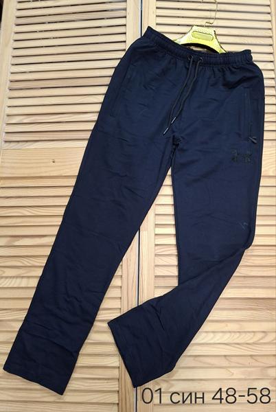 Штаны спорт Sport style (48-58) 01 navy (деми)