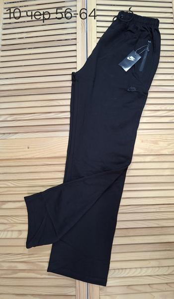 Штаны спорт Sport style (56-64) 10-1 black (деми)