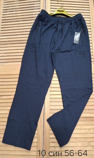 Штаны спорт Sport style (56-64) 10-1 navy (деми)