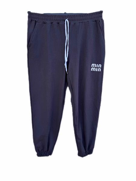 Штаны спорт ALIA (50-58) AL7 d.grey (деми)