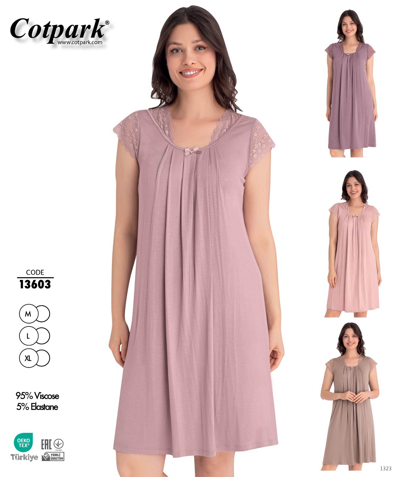 Ночнушка Disneyopt (M-XL) DS535-13603 pink (лето)