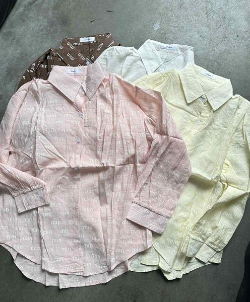 Рубашка Lora (one size) LR1241 pink (деми)