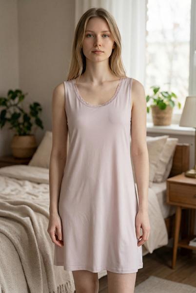 Ночнушка Trikotag (46-48) 1822 pink (лето)