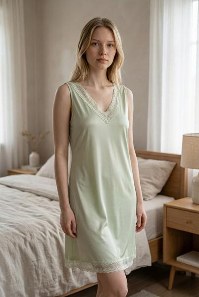 Ночнушка Trikotag (46-48) 1833 l.green (лето)