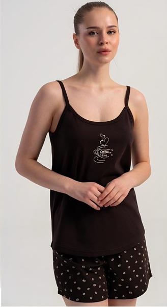 Пижама Trikotag (M-2XL) 511040 black (лето)