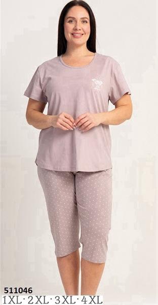 Пижама Trikotag (XL-4XL) 511046 powder (лето)