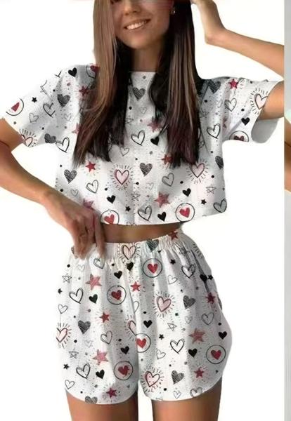 Пижама Trikotag (S-XL) T315 white (лето)