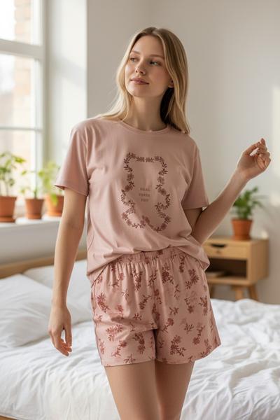 Пижама Trikotag (M-2XL) T395 powder (лето)