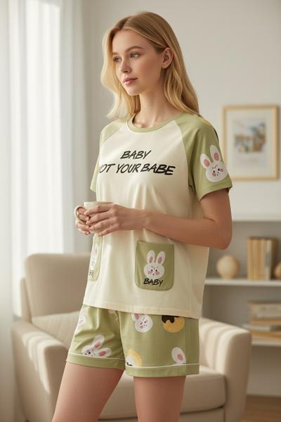 Пижама Trikotag (M-2XL) T429 olive (лето)