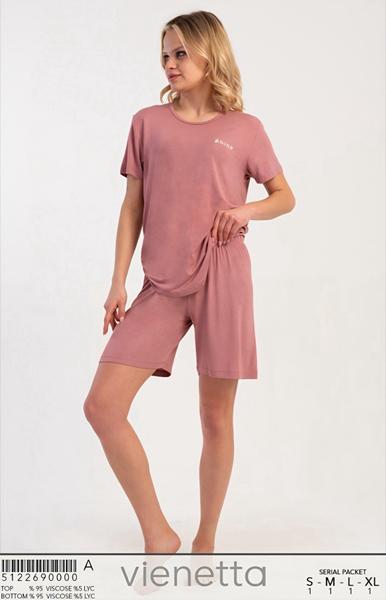 Пижама Trikotag (S-XL) T500 pink (лето)