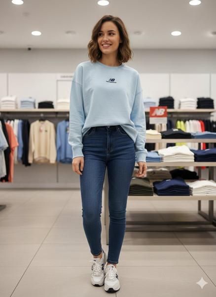 Свитер Newe (44-46) 54-1 l.blue (деми)