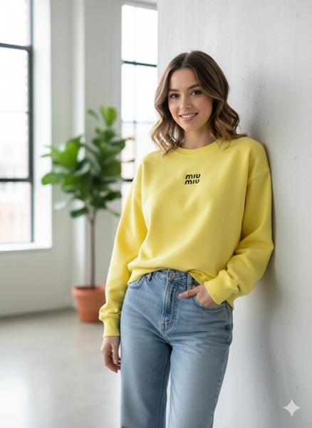 Свитер Newe (44-46) 54-3 yellow (деми)