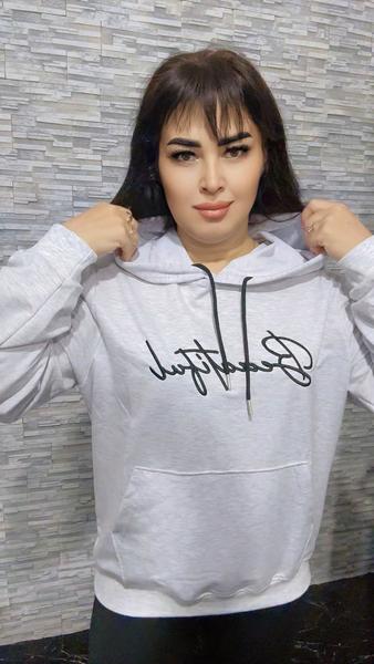 Худи Newe (52-54) NW2 grey (деми)