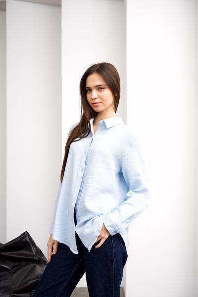Рубашка Little Secret (one size) 4081 l.blue (деми)