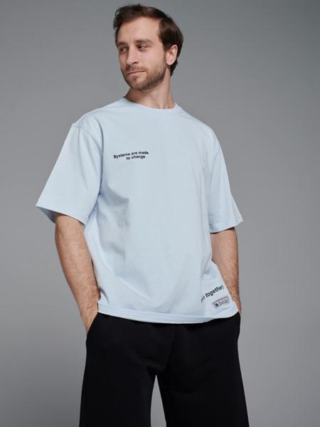 Футболка Little Secret (M-XL) 500313 l.blue (лето)