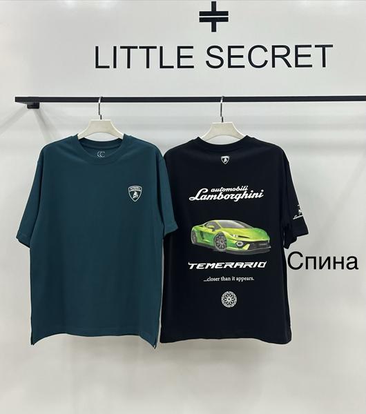 Футболка Little Secret (M-XL) 500315 green (лето)