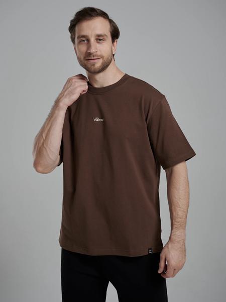 Футболка Little Secret (M-XL) 500319 brown (лето)