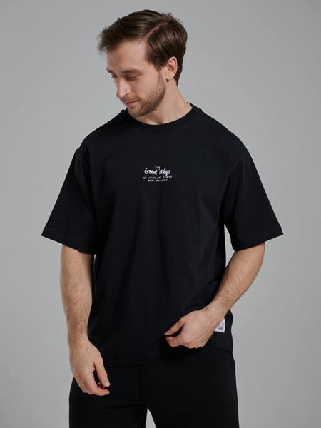 Футболка Little Secret (M-XL) 500321 black (лето)