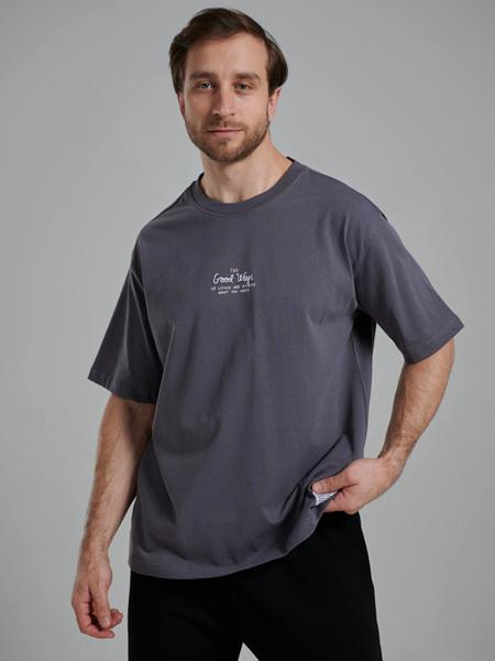 Футболка Little Secret (M-XL) 500321 grey (лето)