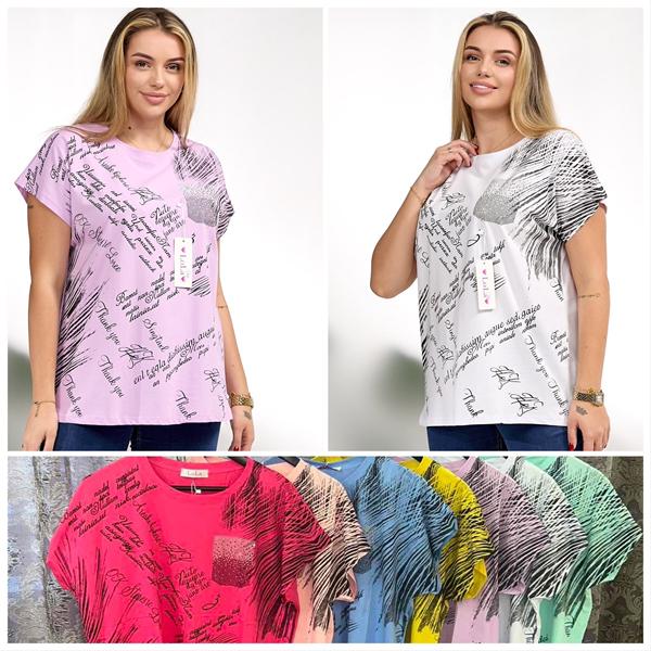 Футболка Lola (50-54) LL511 mix (лето)