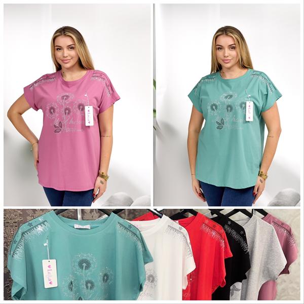 Футболка Lola (50-54) LL512 mix (лето)