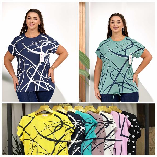 Футболка Lola (50-52) LL535 mix (лето)