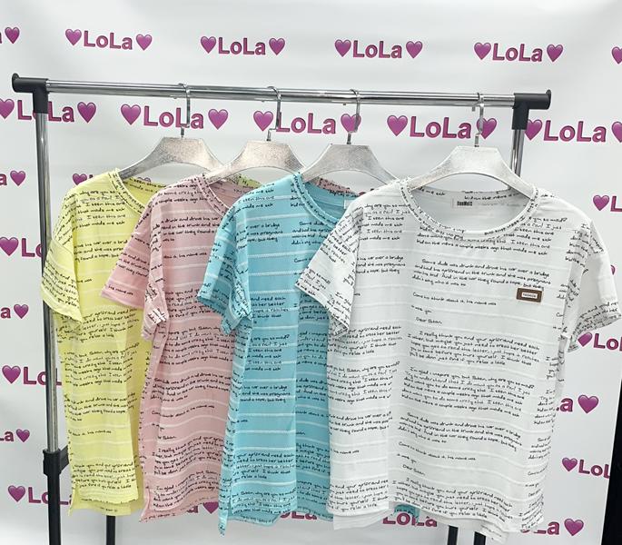 Футболка Lola (46-48) LL543 mix (лето)