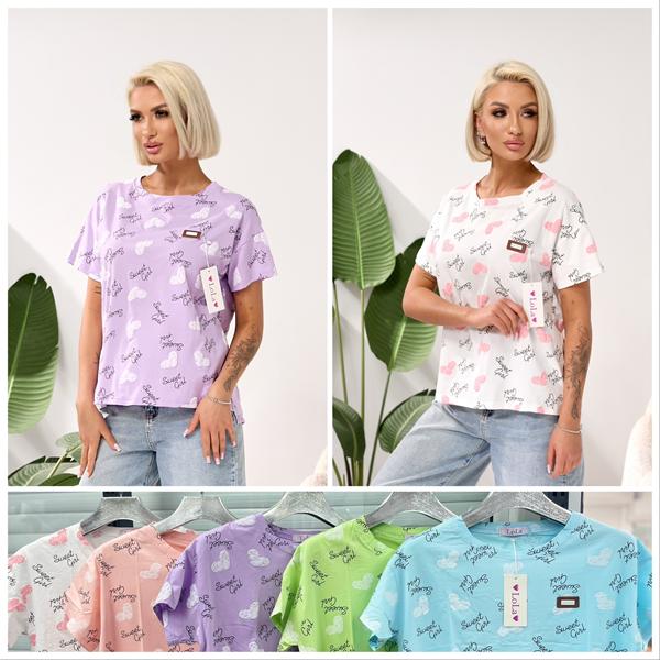 Футболка Lola (46-48) LL547 mix (лето)