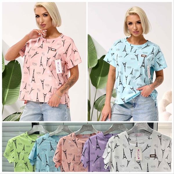 Футболка Lola (46-48) LL551 mix (лето)