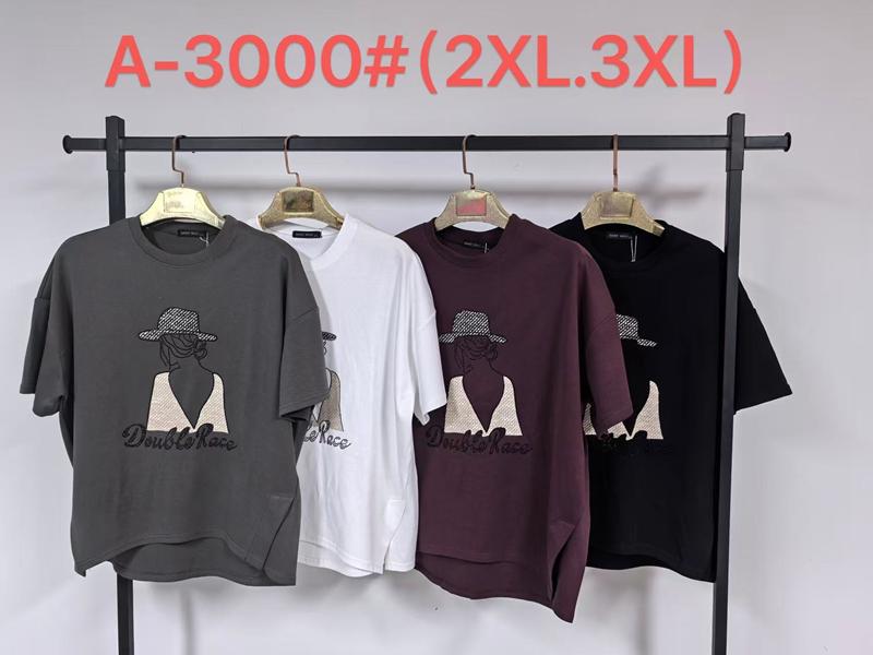 Футболка Saint Wish (2XL-3XL) A3000 mix (лето)