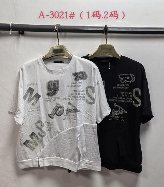 Футболка Saint Wish (XL-2XL) A3021 mix (лето)