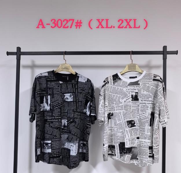 Футболка Saint Wish (XL-2XL) A3027 mix (лето)