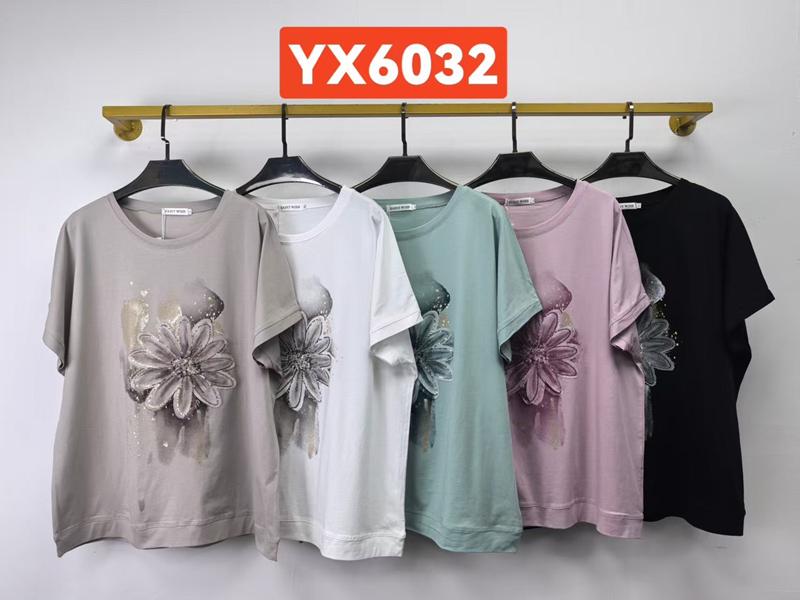 Футболка Saint Wish (3XL-4XL) YX6032 mix (лето)