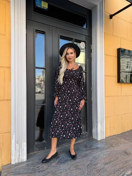 Платье Sofi Cor (42-48) 6045-1 black (лето)