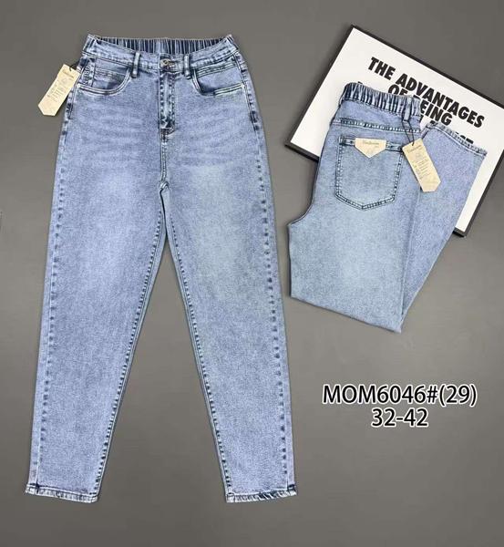 Джинсы Vindassion (32-42) 6046 l.blue (деми)