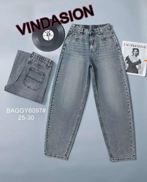 Джинсы Vindassion (25-30) 6097 l.blue (деми)